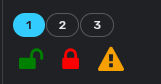 Lock and PH Icons